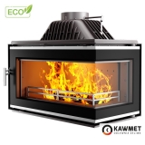 Каминная топка KAW-MET W16 PB (13.5 kW) ECO с правым боковым стеклом